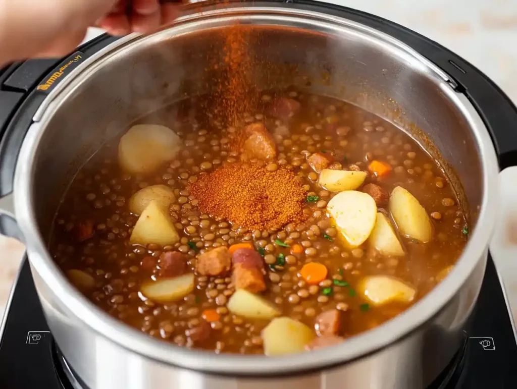 Lentejas en Thermomix