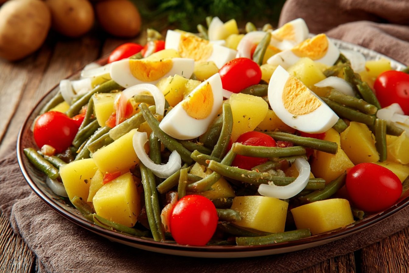 Ensalada de Patatas y Judías Verdes