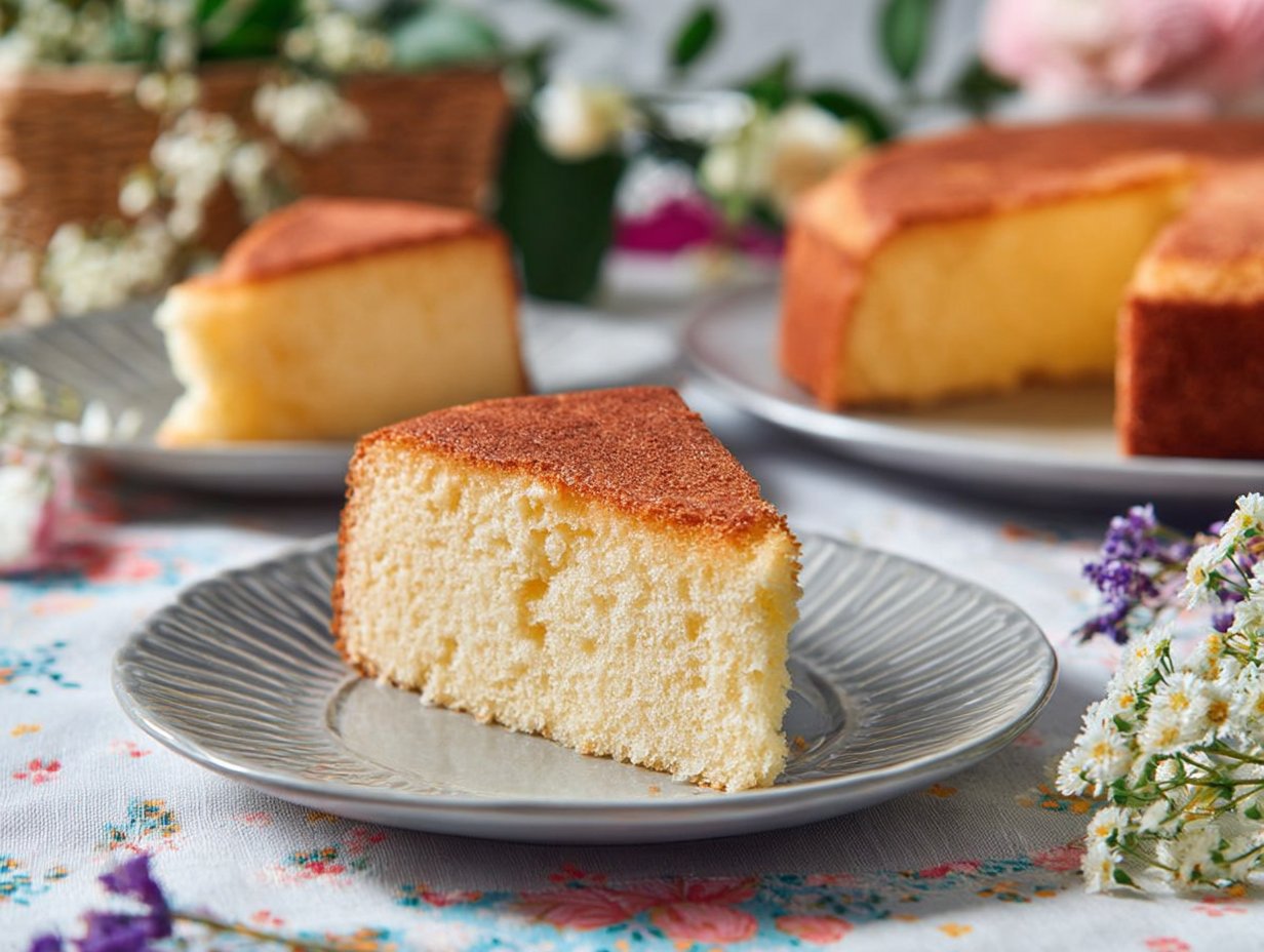 Bizcocho de yogur sin huevo