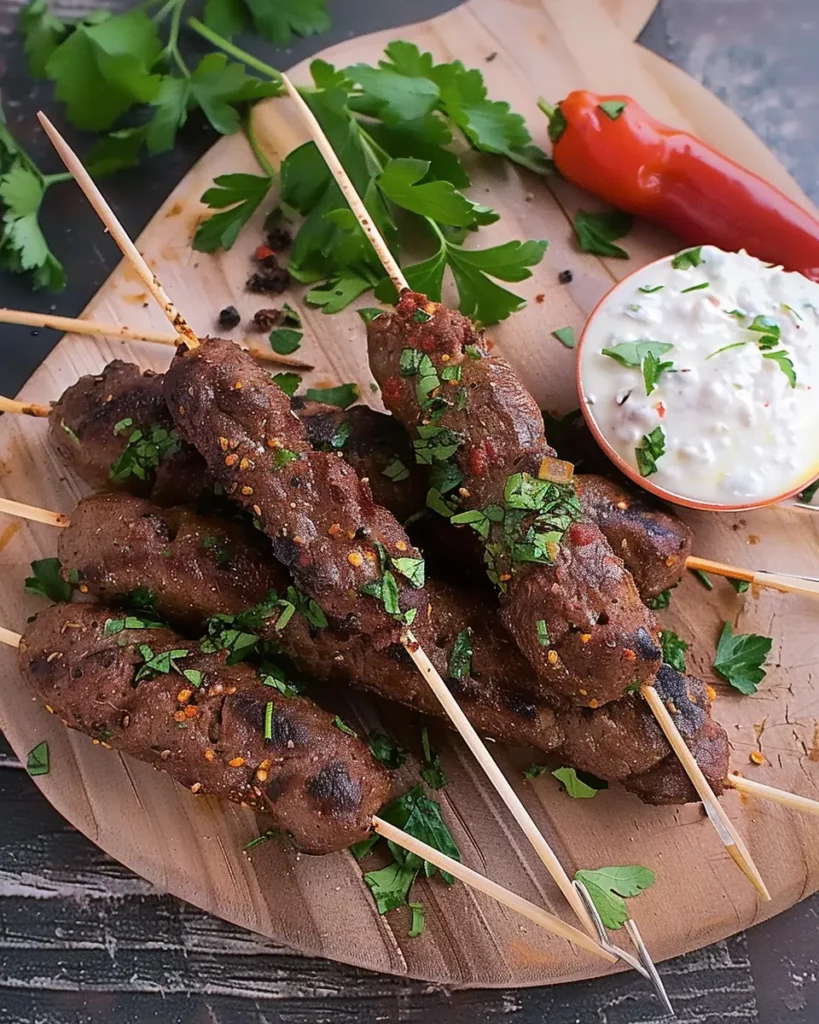 Kebabs de Carne Molida