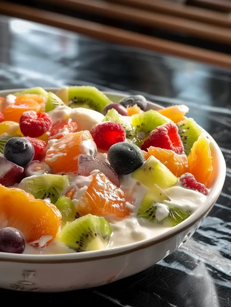 Ensalada de Frutas con Yogur