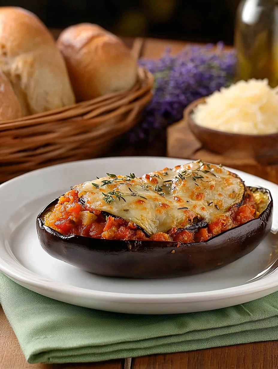 Berenjenas Rellenas De Atún