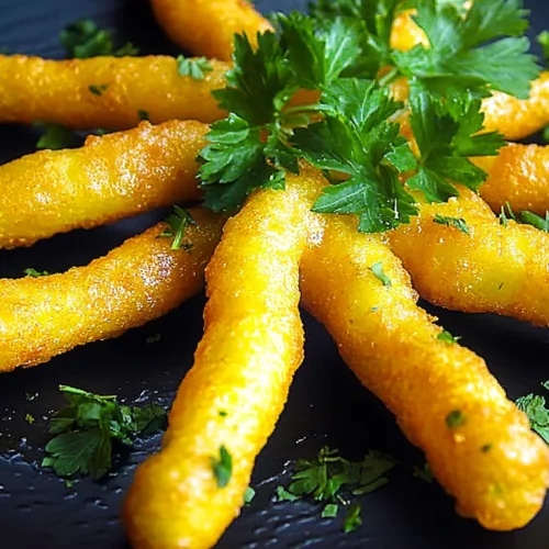 Churros de pescado Crujientes