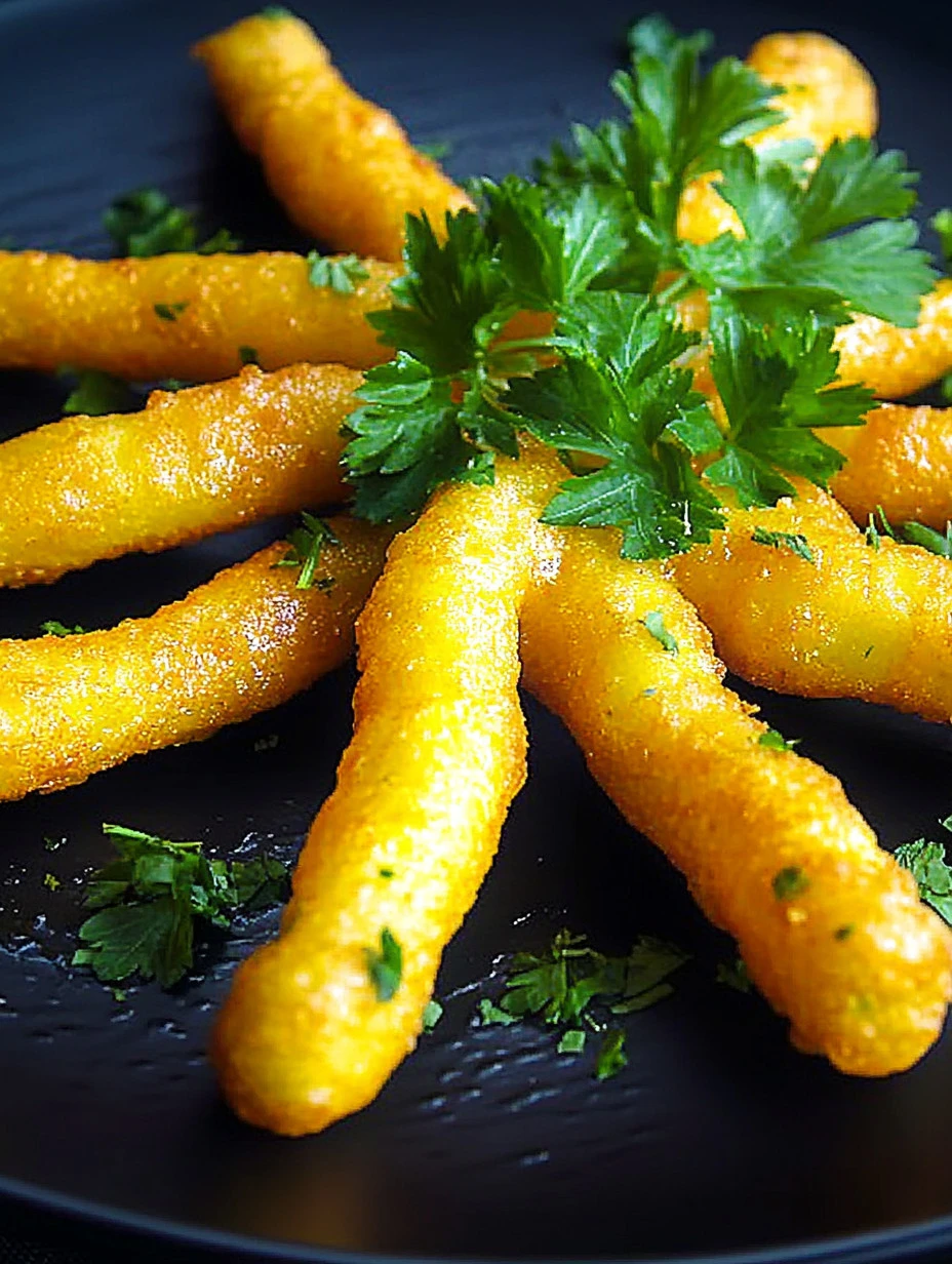 Churros de pescado Crujientes