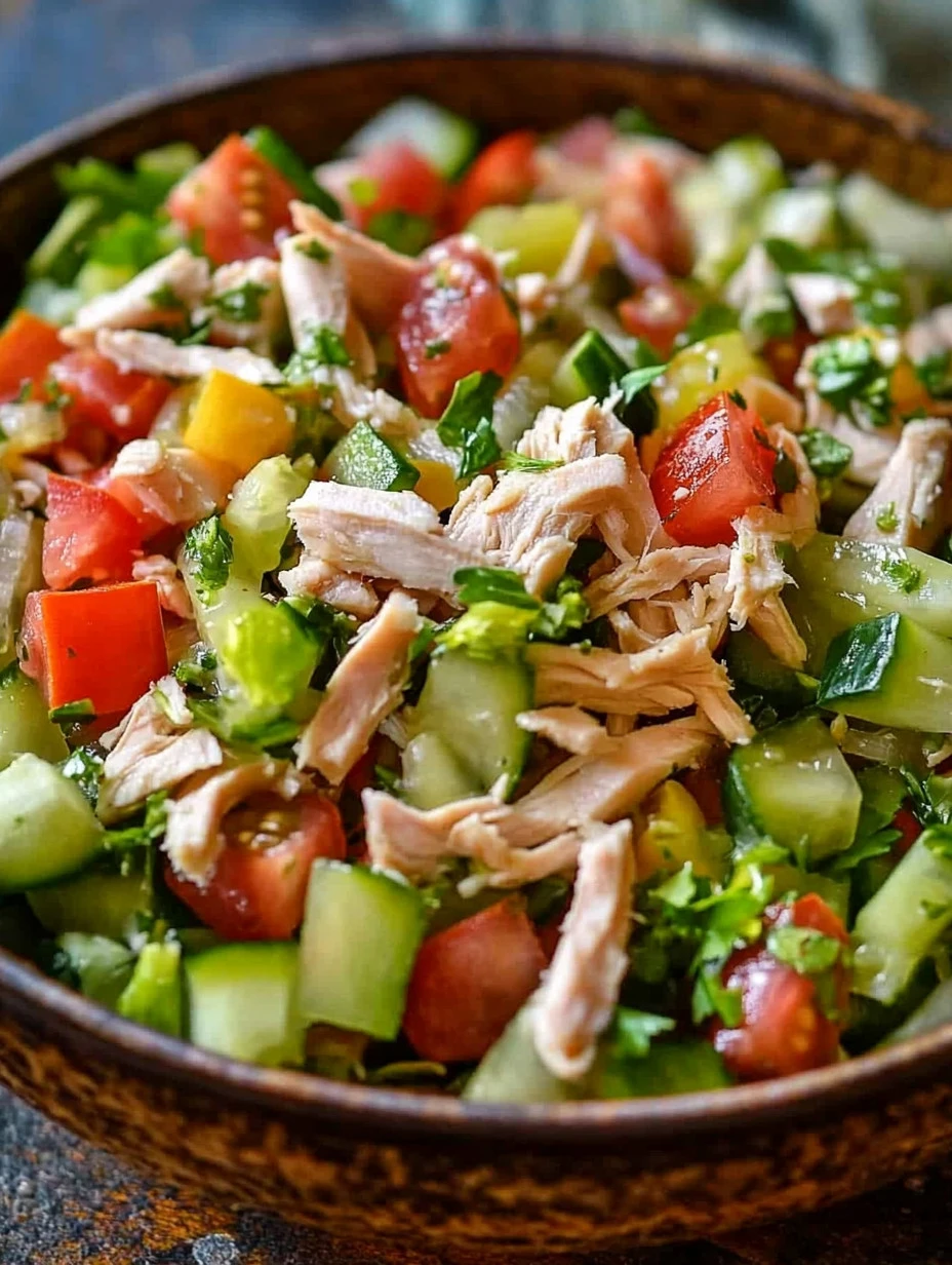 Ensalada De Pollo Deliciosa