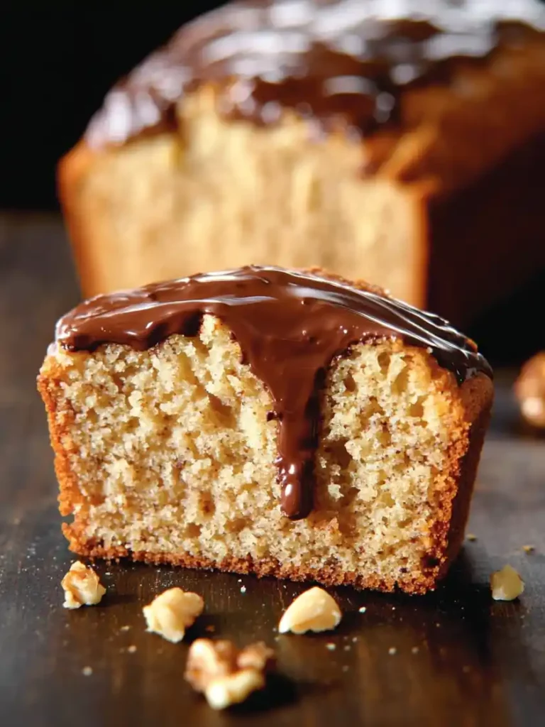 Receta de Banana bread o pan de plátano.