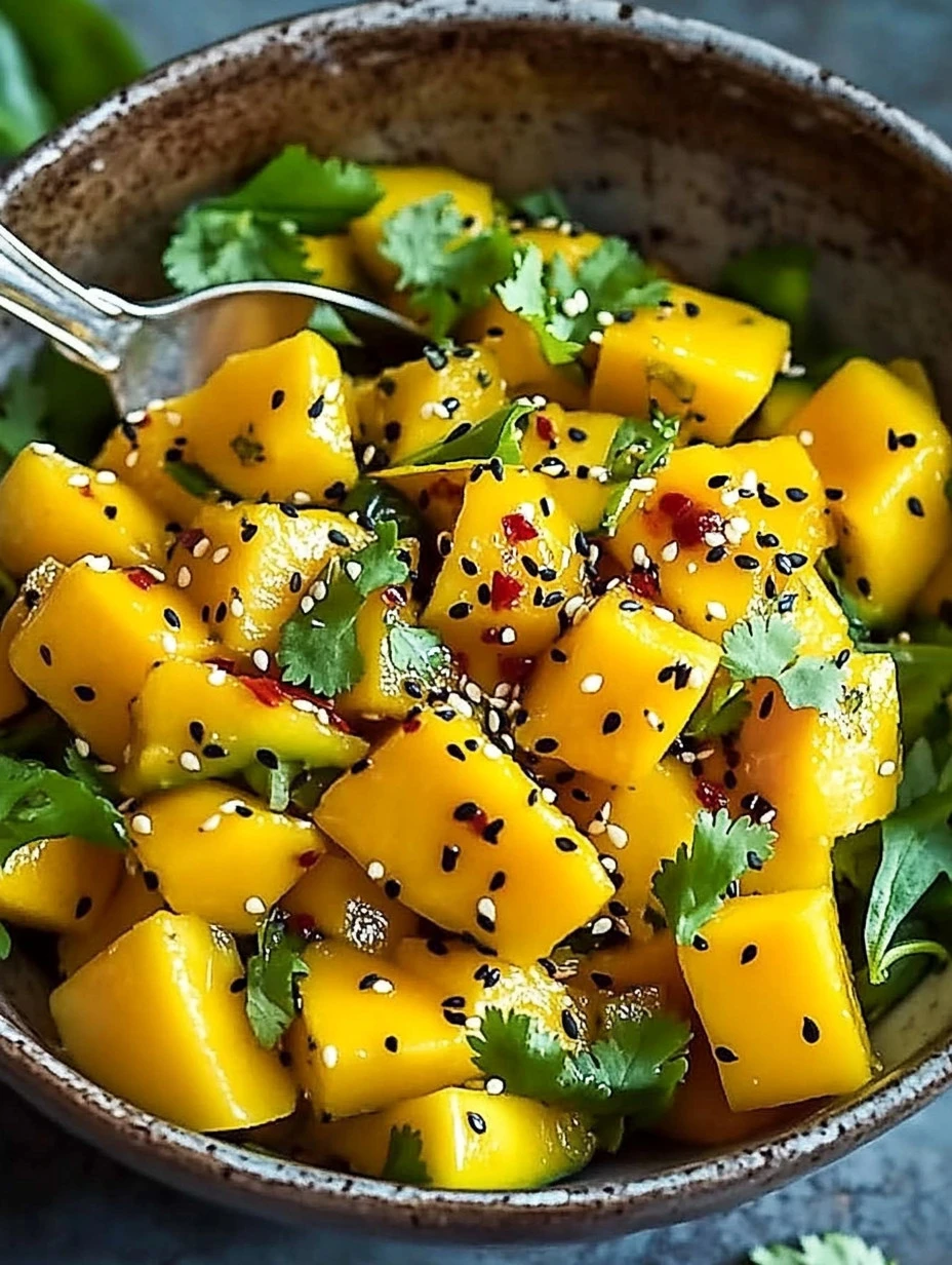 Refrescante Ensalada de Mango y Aguacate