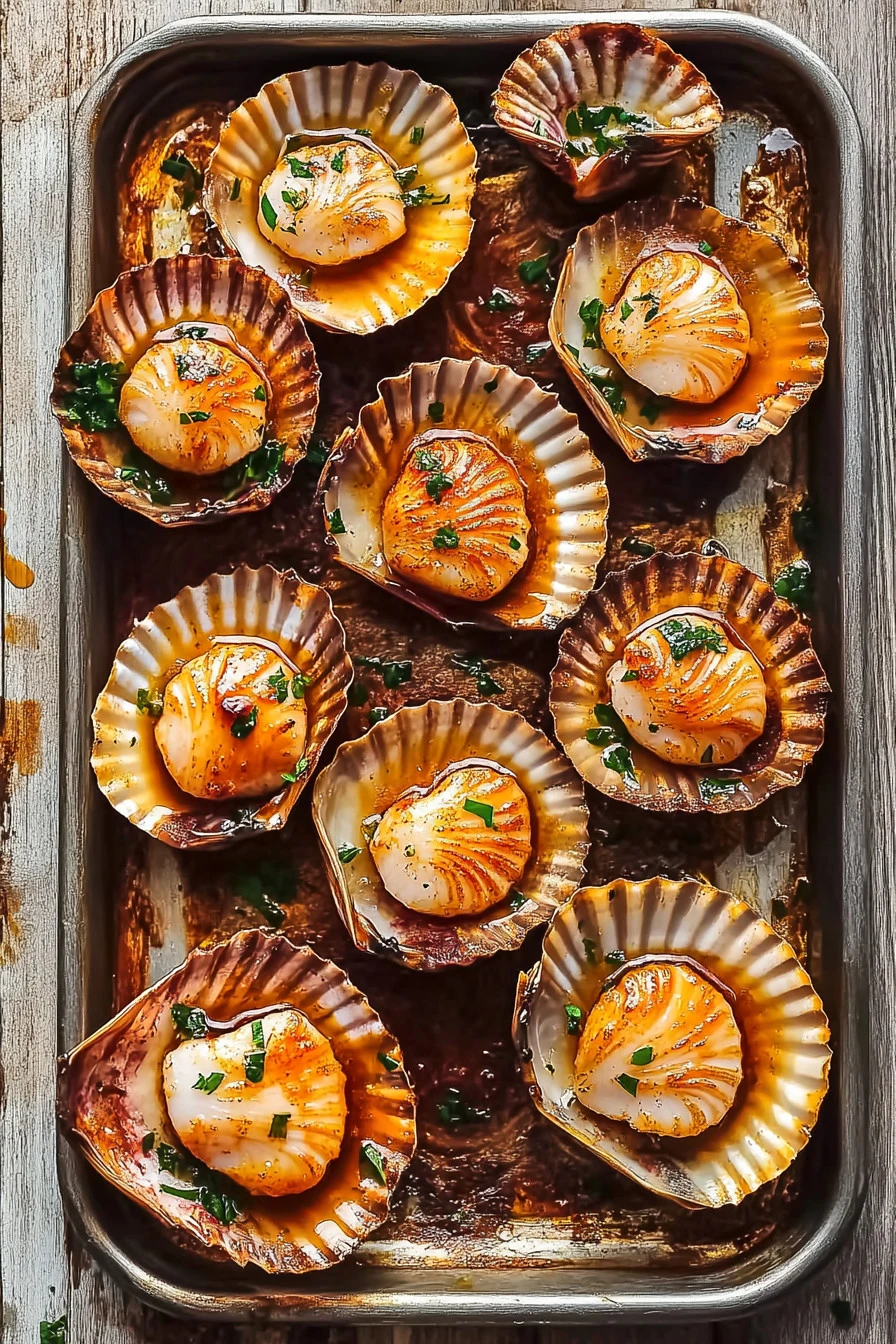 Zamburiñas al Horno