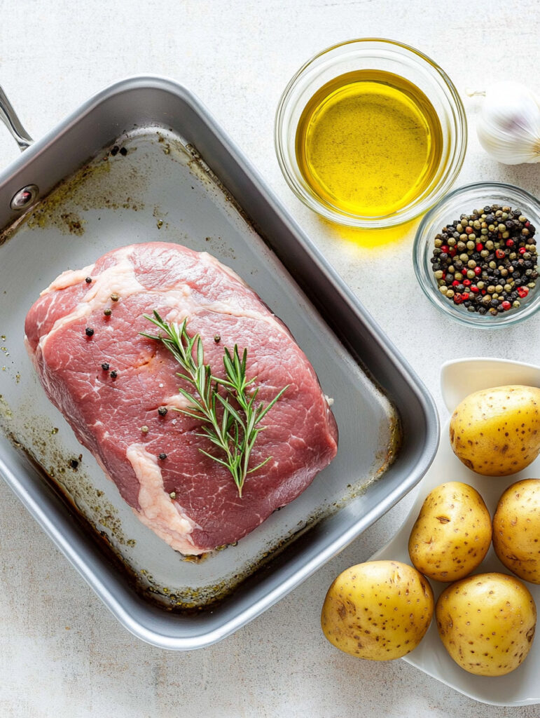 preparando carne