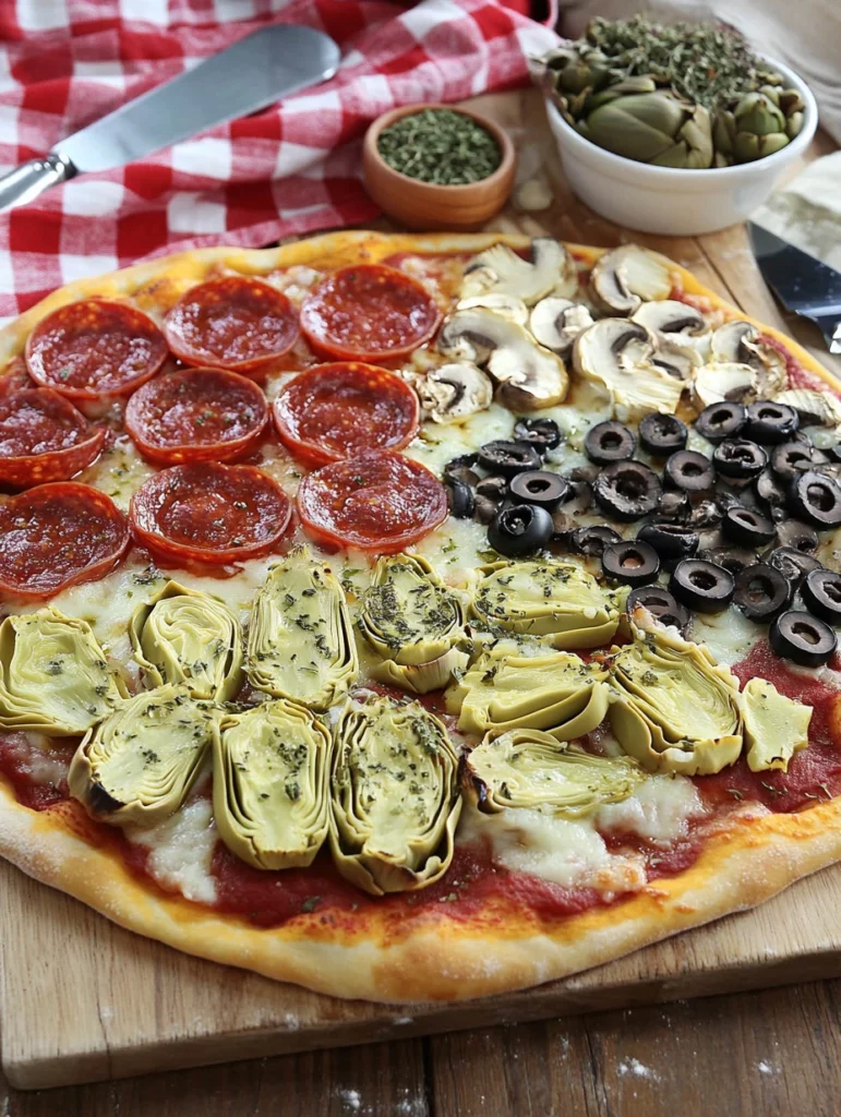 Pizza 4 estaciones