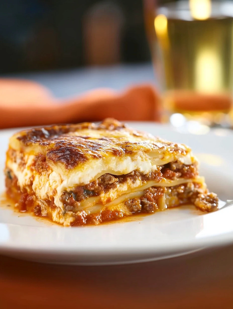 Lasaña boloñesa