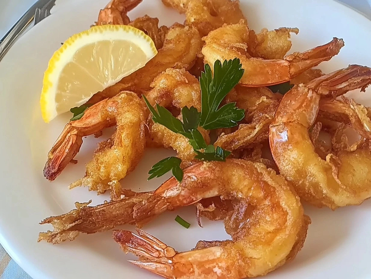 Quisquillas en fritura, crujientes y llenas de sabor