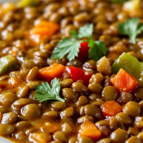 Lentejas con verduras en thermomix