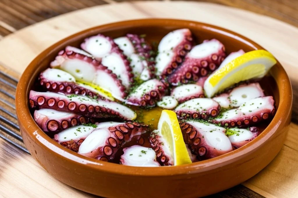 Pulpo cocido