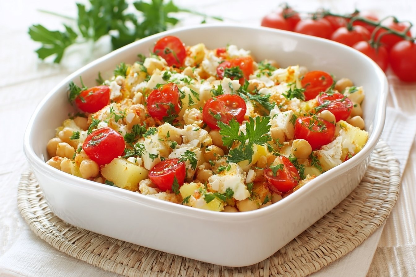 Ensalada de garbanzos