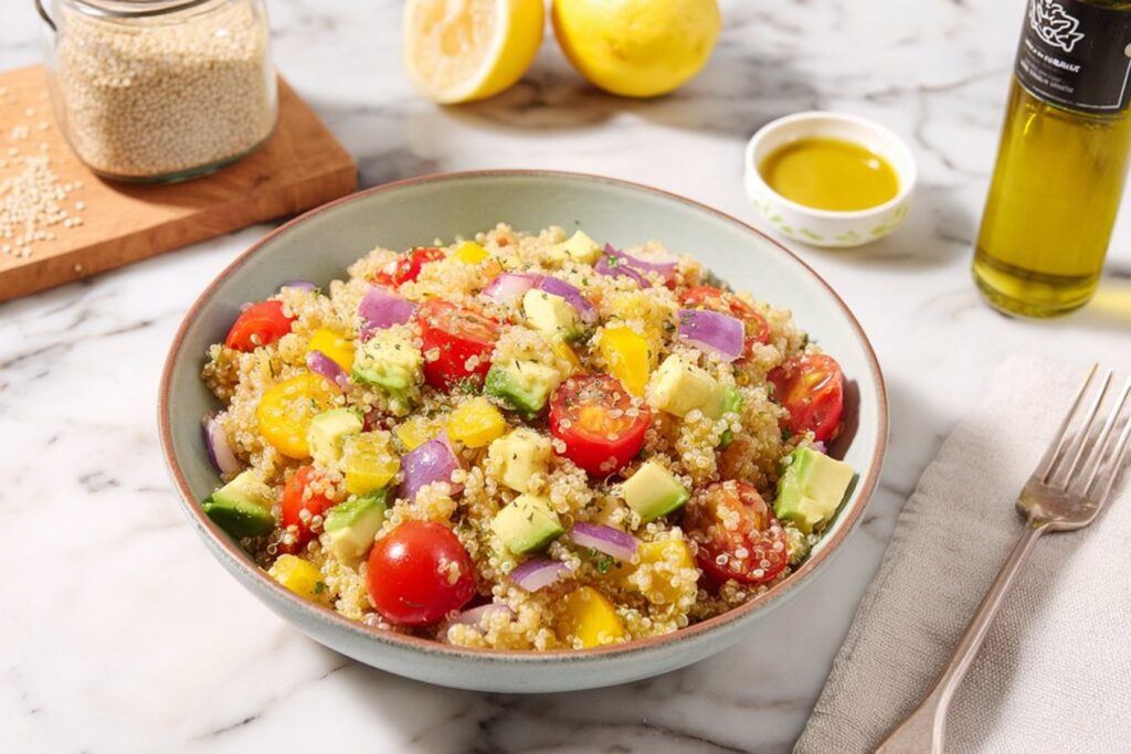 Ensalada de quinoa