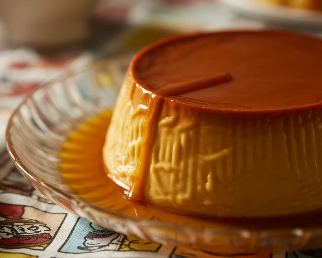 Flan de huevo al microondas fácil y rápido al estilo casero.