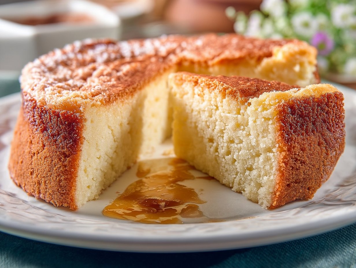 Bizcocho de yogur sin huevo