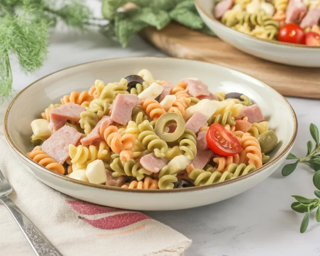 Ensalada de Pasta de Colores