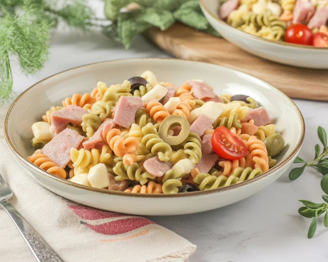 Ensalada de Pasta de Colores
