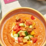 Gazpacho andaluz tradicional