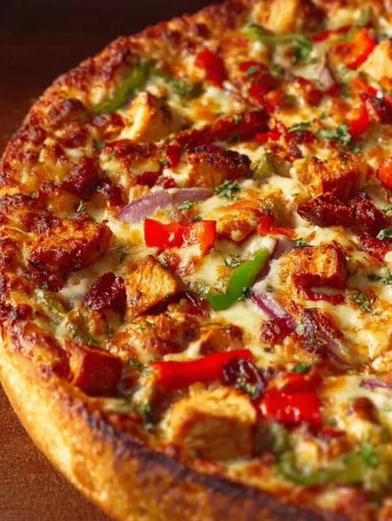 Pizza de Paneer con queso y vegetales frescos