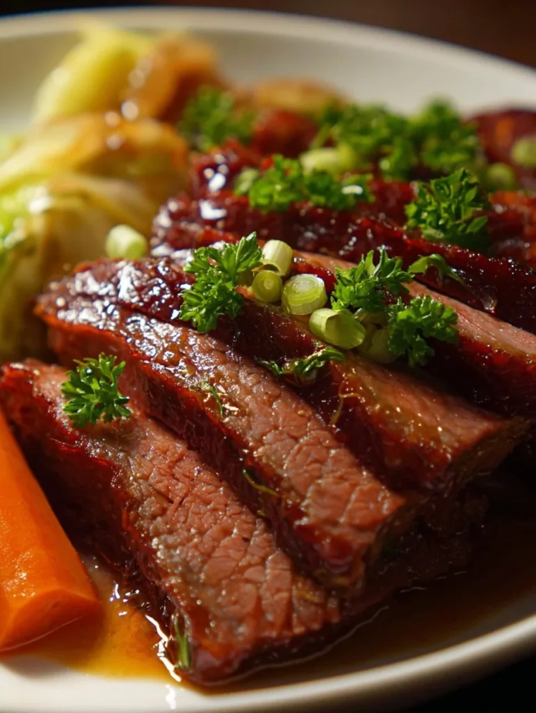 Receta de carne en conserva irlandesa con repollo para el Día de San Patricio