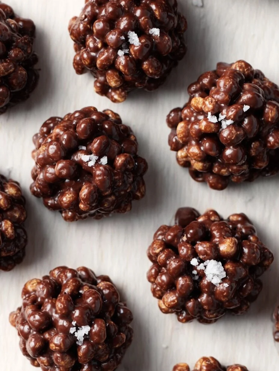 Crocantes de quinoa con chocolate, una opción de snack saludable y delicioso.