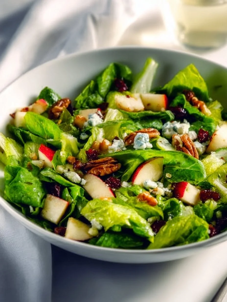 Ensalada navideña colorida y fresca como acompañamiento