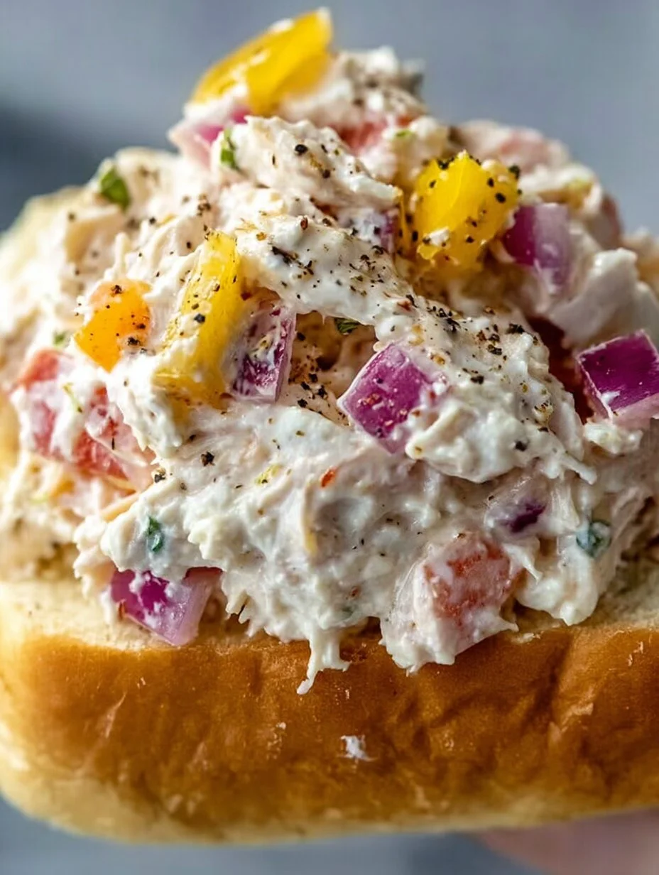 Ensalada de Pollo a la Italiana con vegetales frescos y aderezo