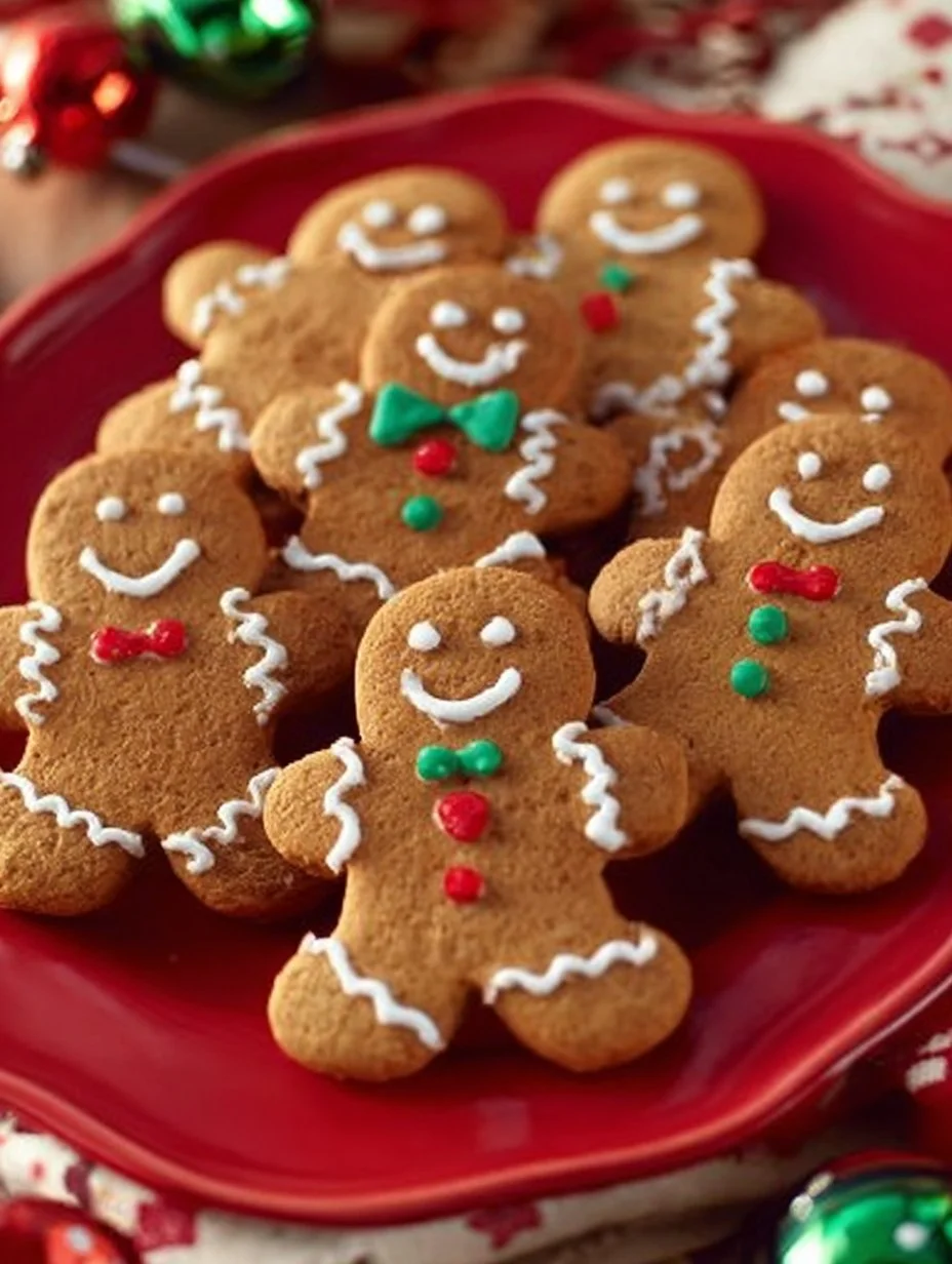 Deliciosas galletas de hombre de jengibre suaves y masticables