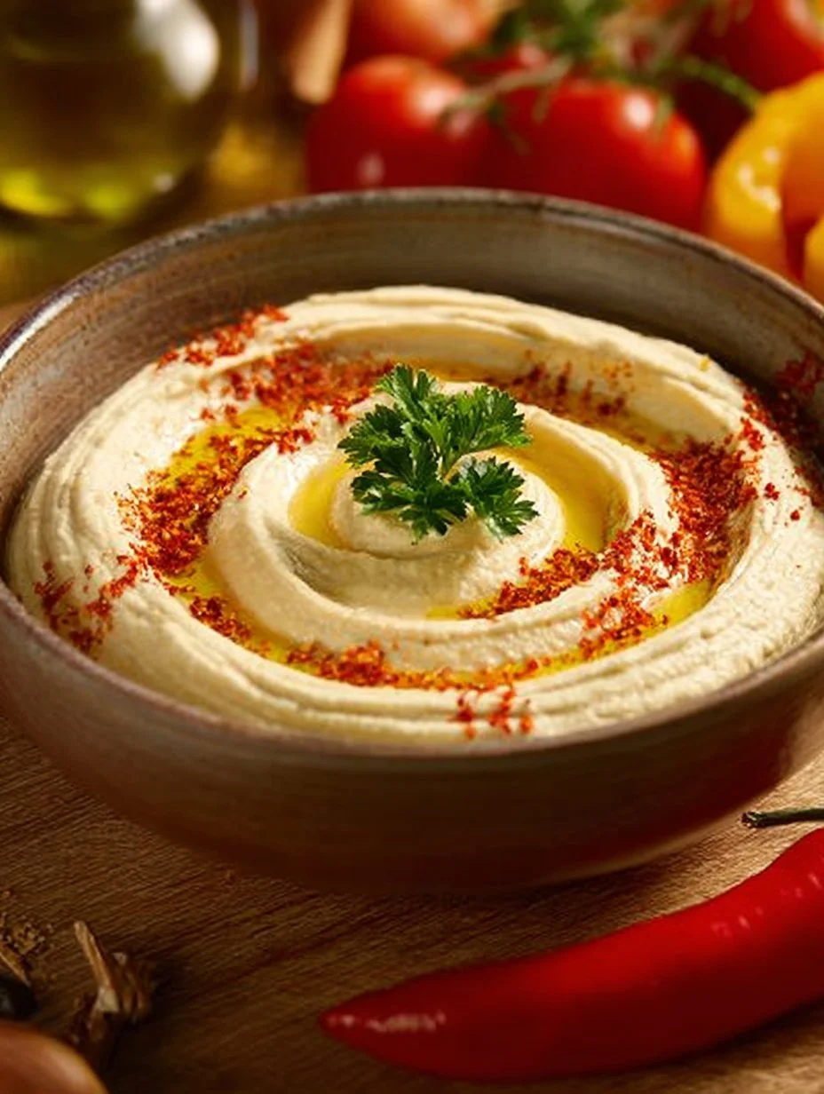 Receta de hummus sin tahini, fácil y deliciosa