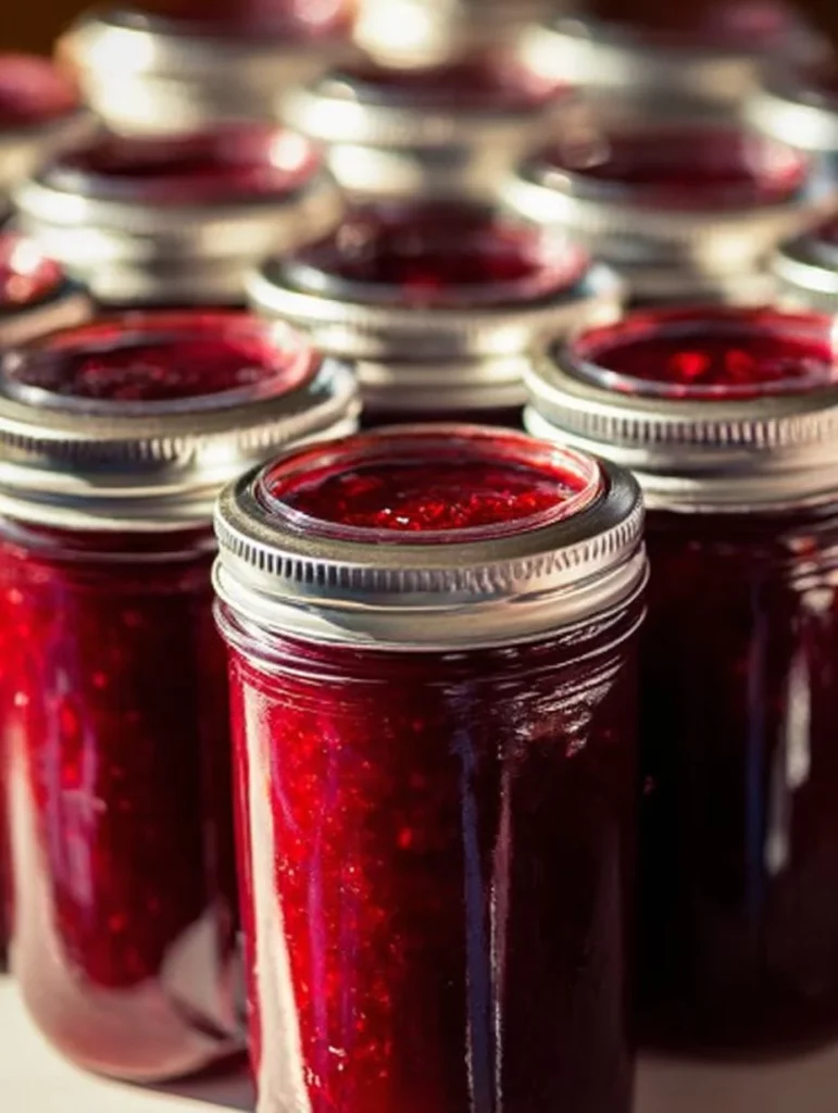 Receta de mermelada de fresa y arándano para regalar en Navidad