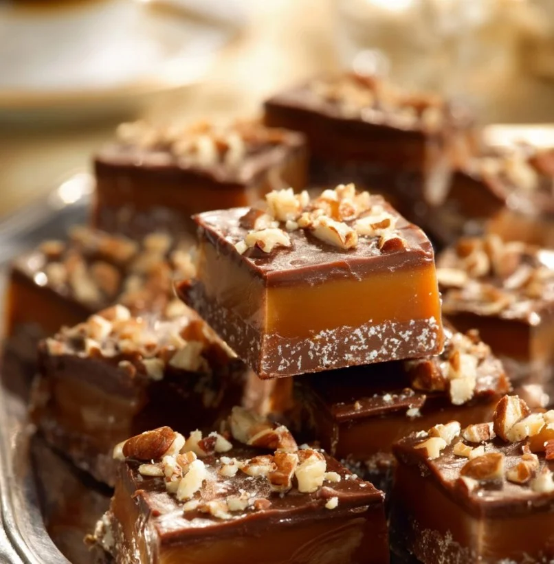 Deliciosos Toffees Ingleses con sabor a caramelo y textura cremosa.