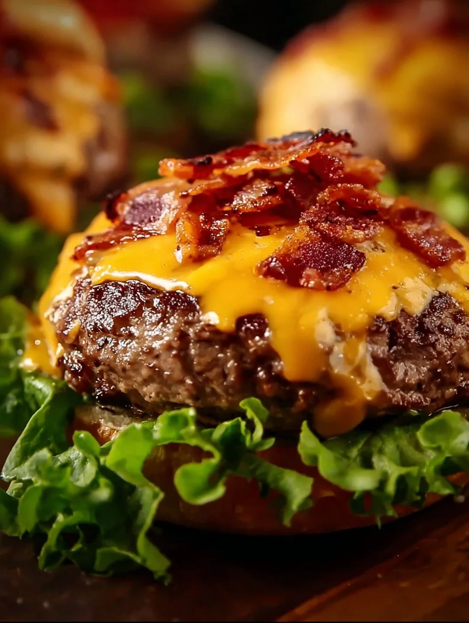 Deliciosas hamburguesas Crack Burgers recién preparadas