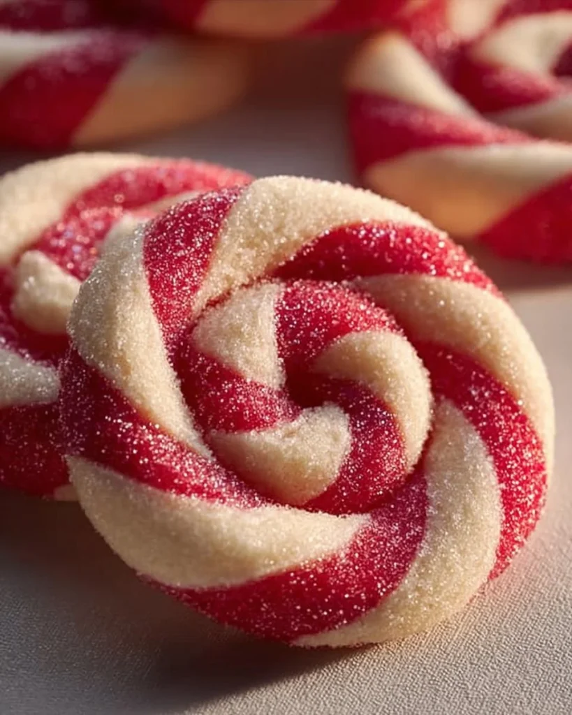 Deliciosas galletas de bastón de caramelo decoradas, perfectas para fiestas.