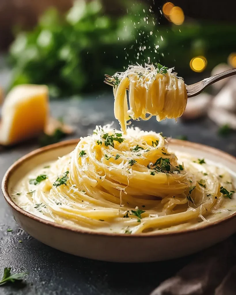 Receta de Salsa Alfredo Casera Cremosa para pastas y platos italianos