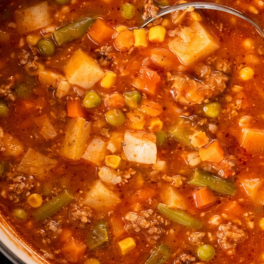 Sopa de Carne con Verduras - un plato nutritivo y sabroso