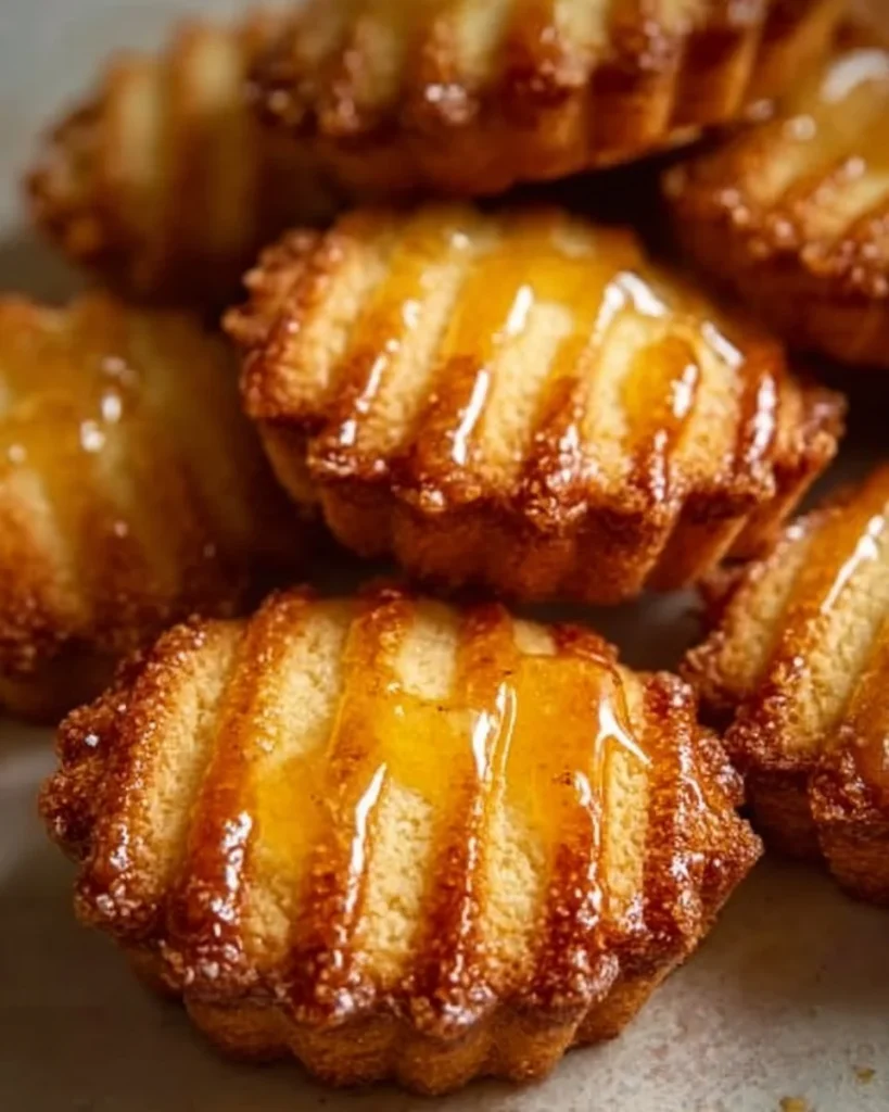 Galletas de mantequilla francesas caseras con sal sobre una mesa