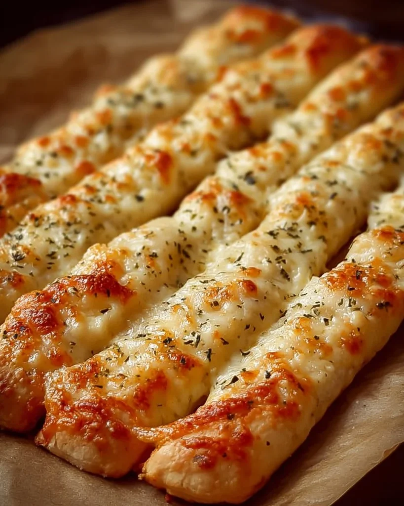 Panecillos de queso caseros recién horneados en una bandeja.