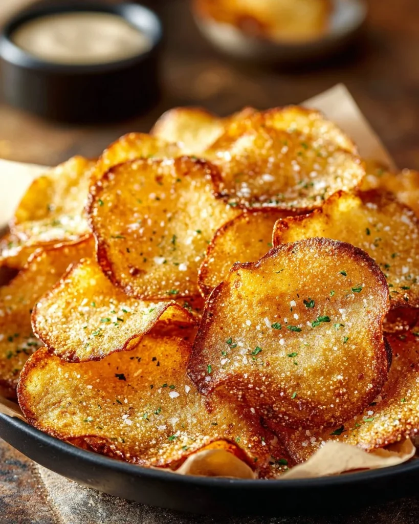 Chips de Requesón crujientes y saludables, perfectos para picar.