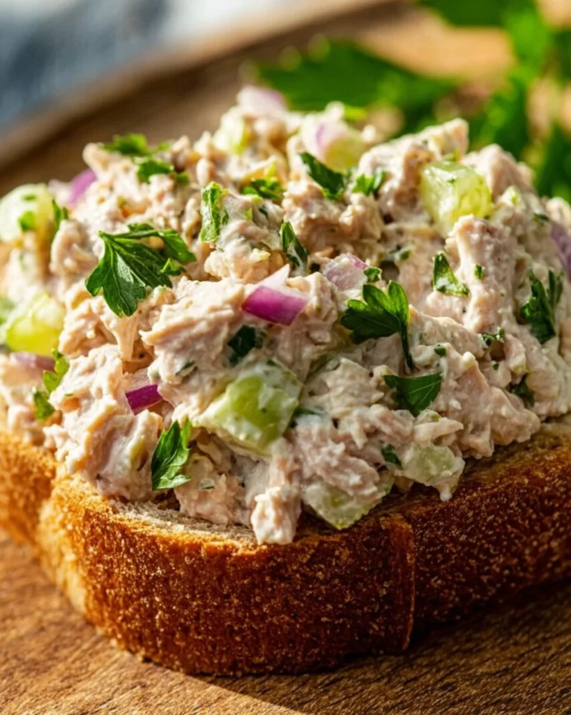 Plato de ensalada de atún fresca con vegetales coloridos