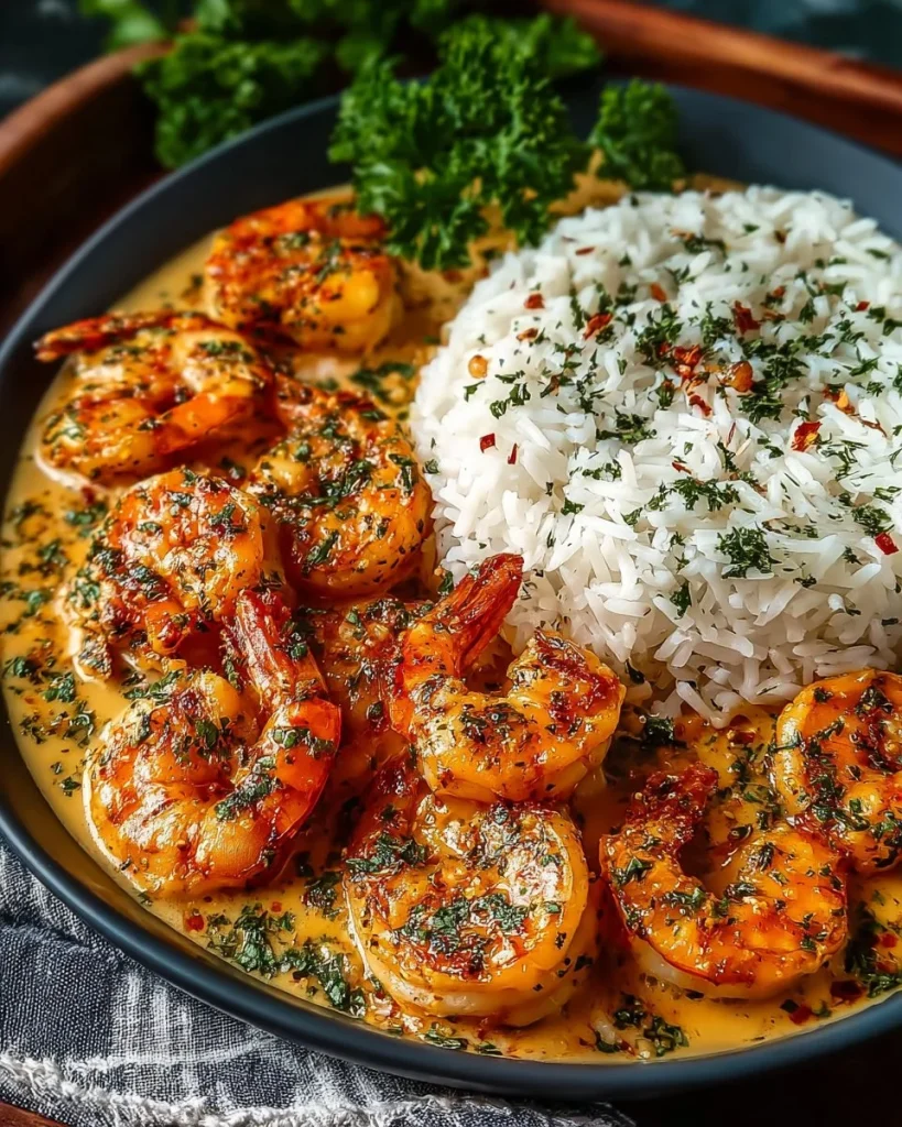Camarones en mantequilla de ajo, receta rápida y fácil