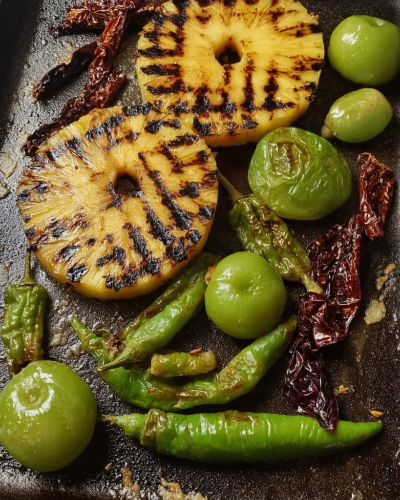 Salsa de Piña fresca y sabrosa para acompañar tus platillos