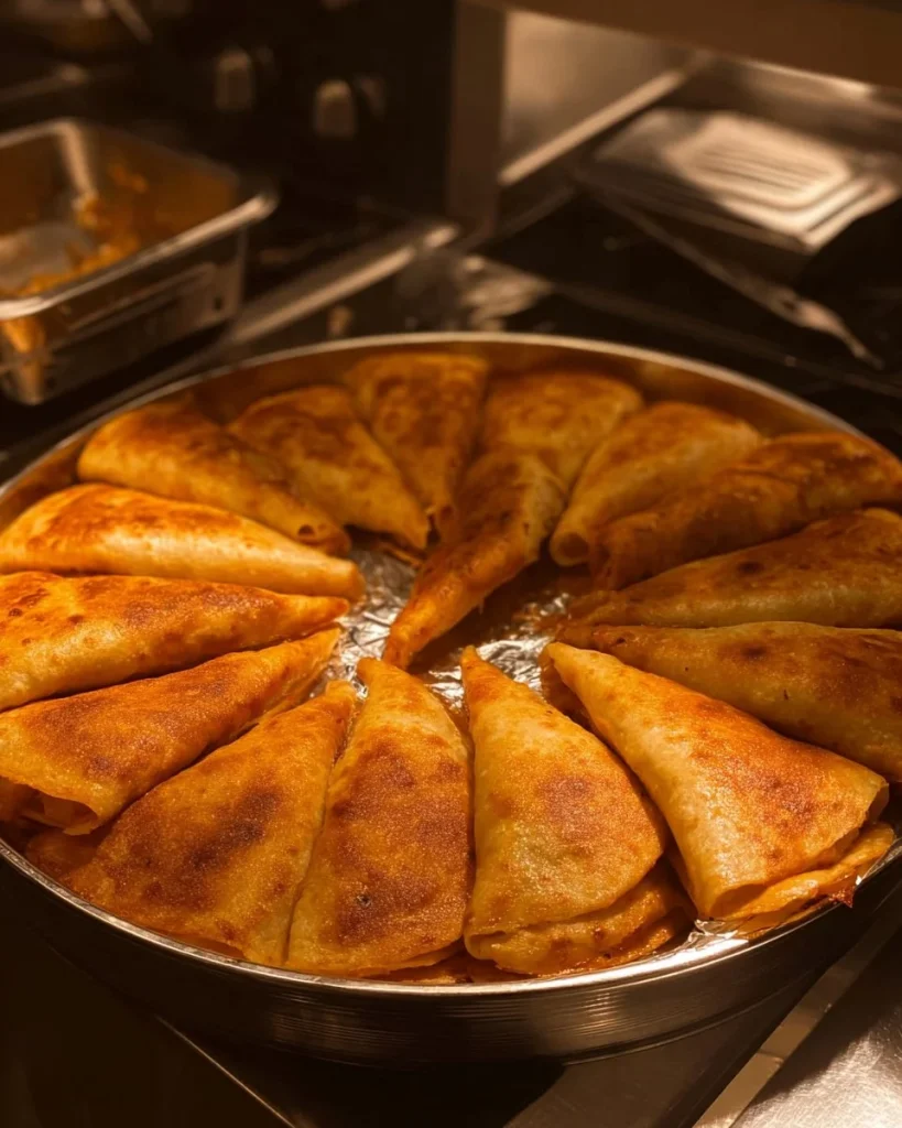 Platillo de tacos de canasta recién preparados con salsas y guarniciones