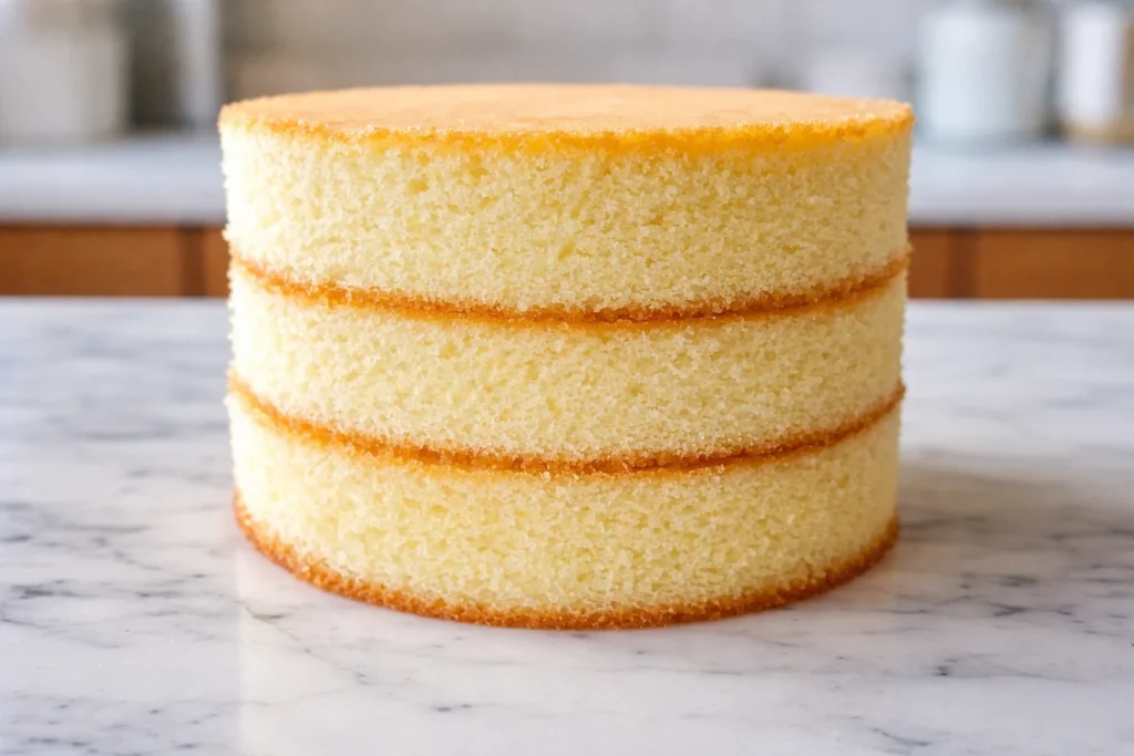 Bizcochuelo para torta esponjoso y delicioso, ideal para celebraciones.