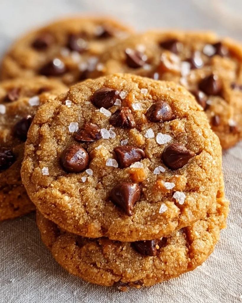 Galletas de azúcar de almendra y coco recién horneadas en un plato