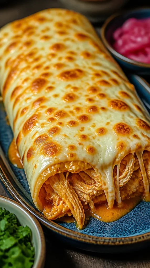 Bañera de Queso de Pollo Buffalo, ideal para fiestas y reuniones familiares