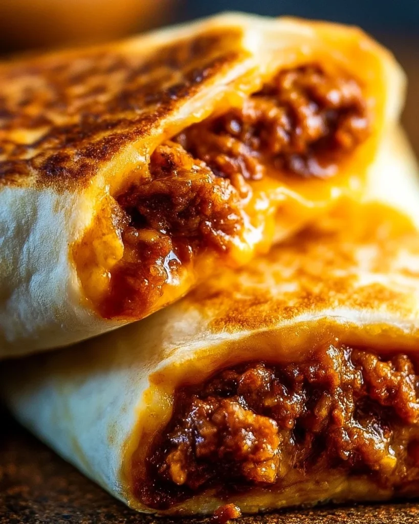 Chimichangas de carne de res y queso, crujientes y sabrosas