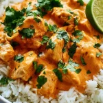 Plato de Arroz con Pollo al Coco, cremosidad en cada bocado